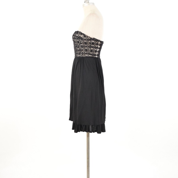 LIL Embroidered Bustier Bodice Mini Dress - Picture 4 of 7